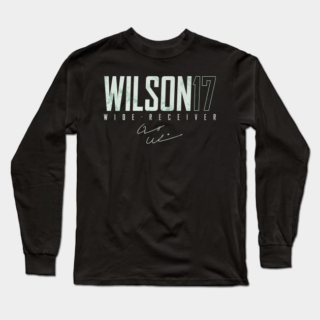 Garrett Wilson New York J Elite Long Sleeve T-Shirt by TodosRigatSot